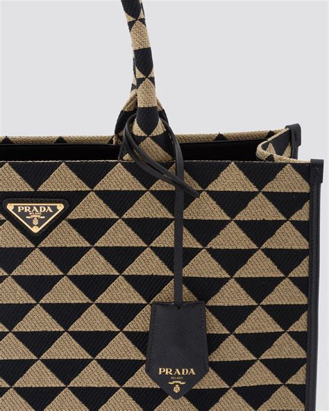 Popular Large Prada Symbole jacquard 